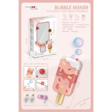 Electric Bubble Ice Cream Toy
