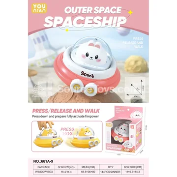 Cartoon Press Flying Disc (661A-9)