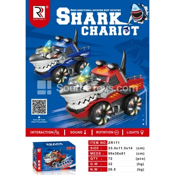 Electric Shark Battle Vehicle