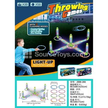 Light-Up Ring Toss Green Stand