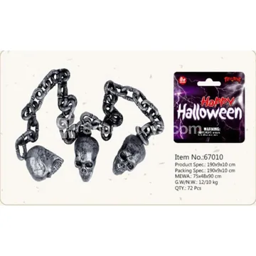 32-link Chain with Skull