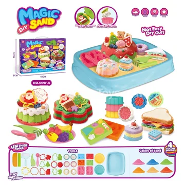 Sand Tray Christmas Pastry Play Set