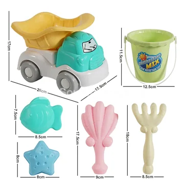 6-Piece Beach Truck Set
