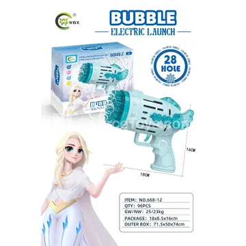 28-Hole Manual Bubble Machine