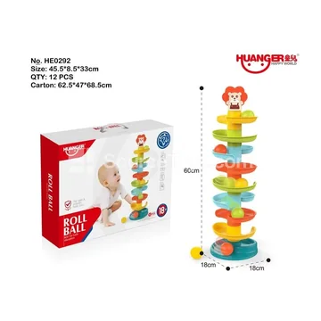 Lion Colorful Track Rolling Ball Set