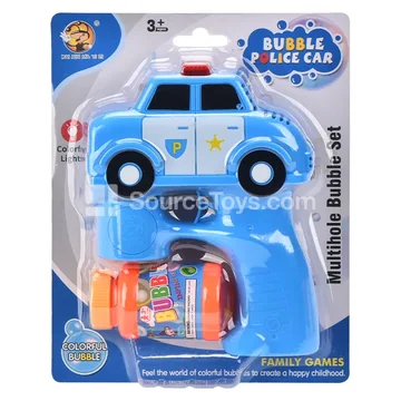 Multi-Hole Police Car Bubble Machine