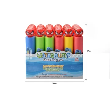 Water Blaster 27cm (Diameter 5cm) 24PCS Summer Toy Outdoor Interactive Water Play Toy