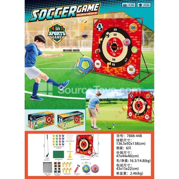 Red Brick Wall Golf Target Set