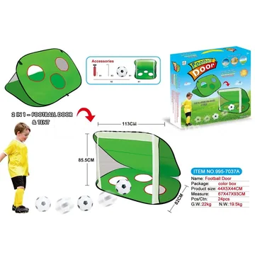 2-in-1 Football Goal & Tent (995-7037A)