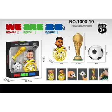 World Cup Tumbler + Trophy Whistle + Finger Spinner Soccer