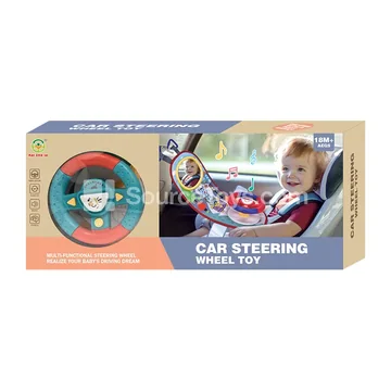Steering Wheel Toy Car Model Green