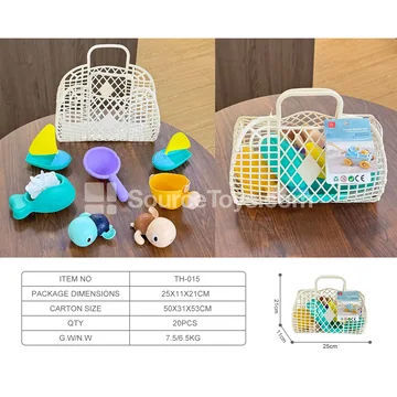 Wind-Up Vinyl Bath Toy for Babies