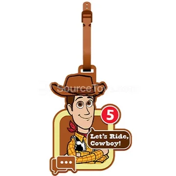 Fashion Doll Themed Luggage Tag