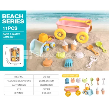 Wheat Straw Soft Plastic Beach Toy
