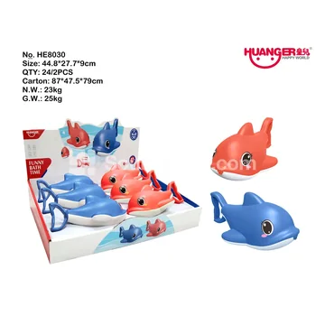 Pull-back Dolphin Water Gun (6PCS)