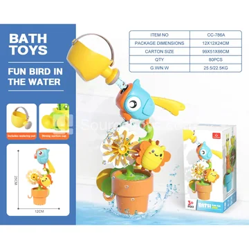 Water Play Bird with Shower Head