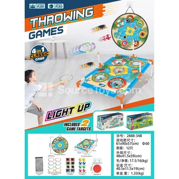 Fruit Light Ring Toss Target Stand