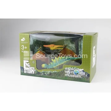 Dinosaur Set: Two Armored Dinosaurs + Pterosaur