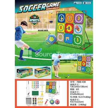 9-Grid Ball Target Golf Set