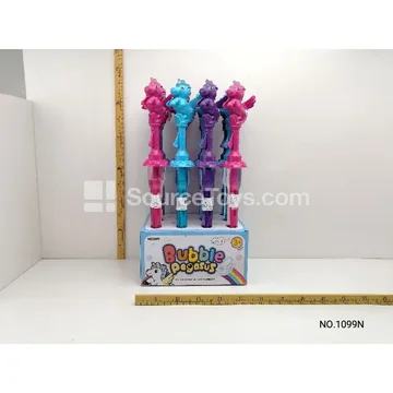 Unicorn Foil Bubble Wand