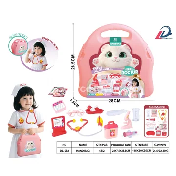 Cat Suitcase Playset Doctor Pretend Play Kit