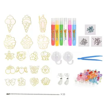 DIY Vinyl Beaded Sweet Keychain Charm
