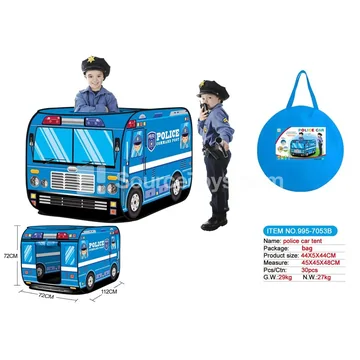 Police Car Play Tent (995-7053B)