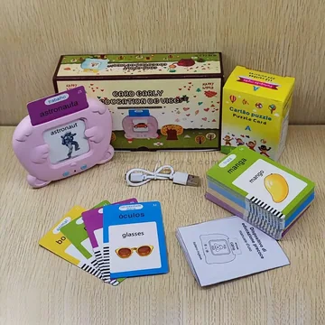 Cartoon Bear Early Education English Learning Machine with 224 Words