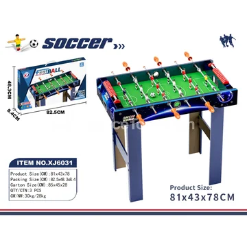 XJ6031 Foosball Table with Legs 81cm