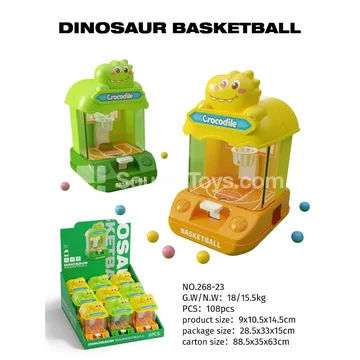 Dinosaur Basketball Shooting Game 9PCS