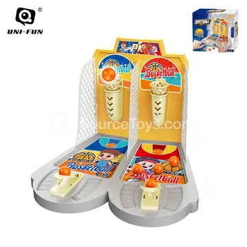 Large Desktop Basketball Battle Set (6 Balls)