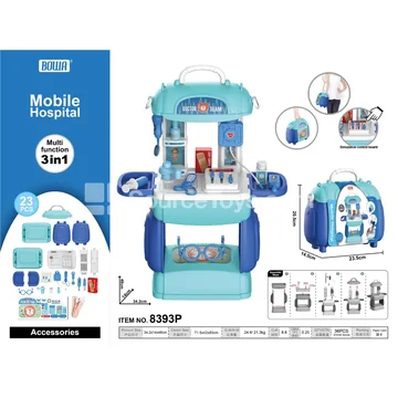 Doctor Pretend-Play Crossbody Bag