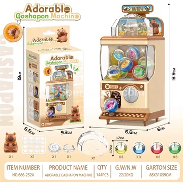Cute Capsule Toy Machine (Capybara)
