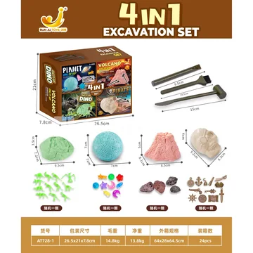 Archaeology 4-in-1 Kit Set