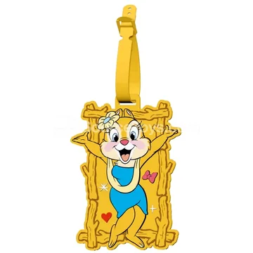 Chip and Dale Themed Luggage Tag
