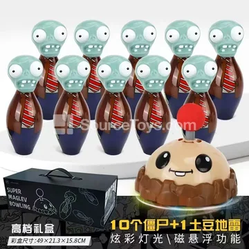Floating Potato & 10 Bowling Balls Set