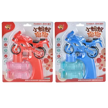 Solid Color Motorcycle Bubble Gun