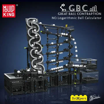 DIY Assembly Building Blocks Counting Ball Machine