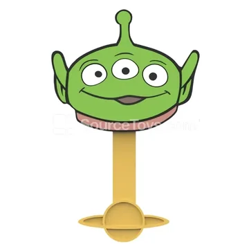 Alien-Themed Handheld Mirror