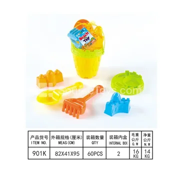 6-Piece Beach Bucket Set