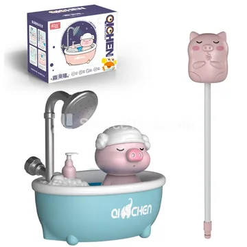Bath Shower Pig Toy (3 x AA Batteries)