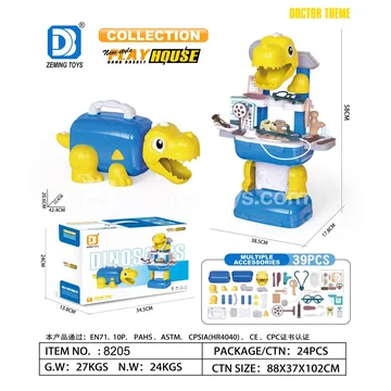 Dinosaur Storage Pretend Play Doctor Kit