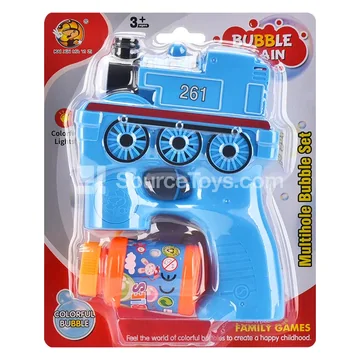 Multi-Hole Train Bubble Gun