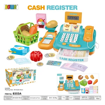 Cash Register with Calculator, Sound & Microphone