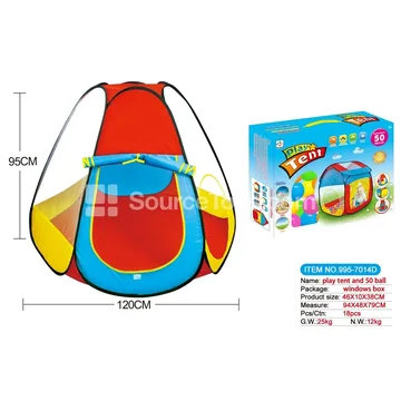 Play Tent with 50 Ocean Balls (995-7014D)