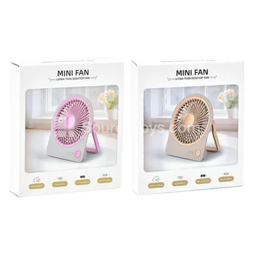 Ultra-Slim Brushless Desktop Fan (Circulation Fan, Storm Fan, Handheld Fan, Rechargeable Electric Fan)