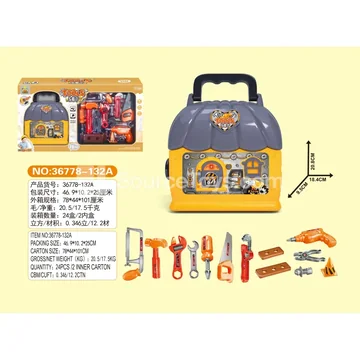 Pretend-Play Repair Shop with Lights & Music, Rechargeable