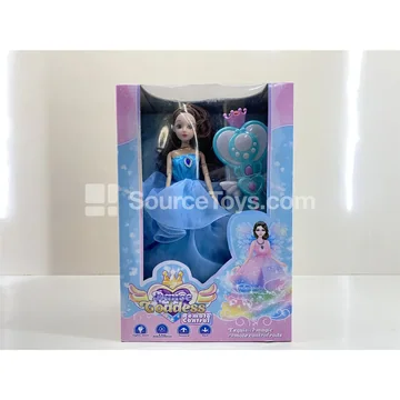 Remote Control 2-Channel Fashion Doll with Light & Music