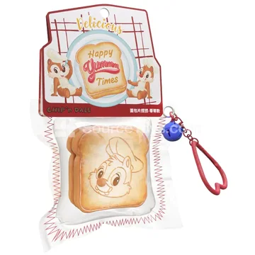 Bread Slice Squeeze Toy  Chip Style