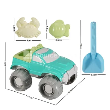 4-Piece Beach Vehicle Set (F508-1)
